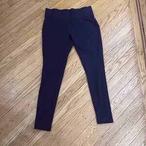 Philosophy Navy Blue High Rise Pull On Leggings Size M